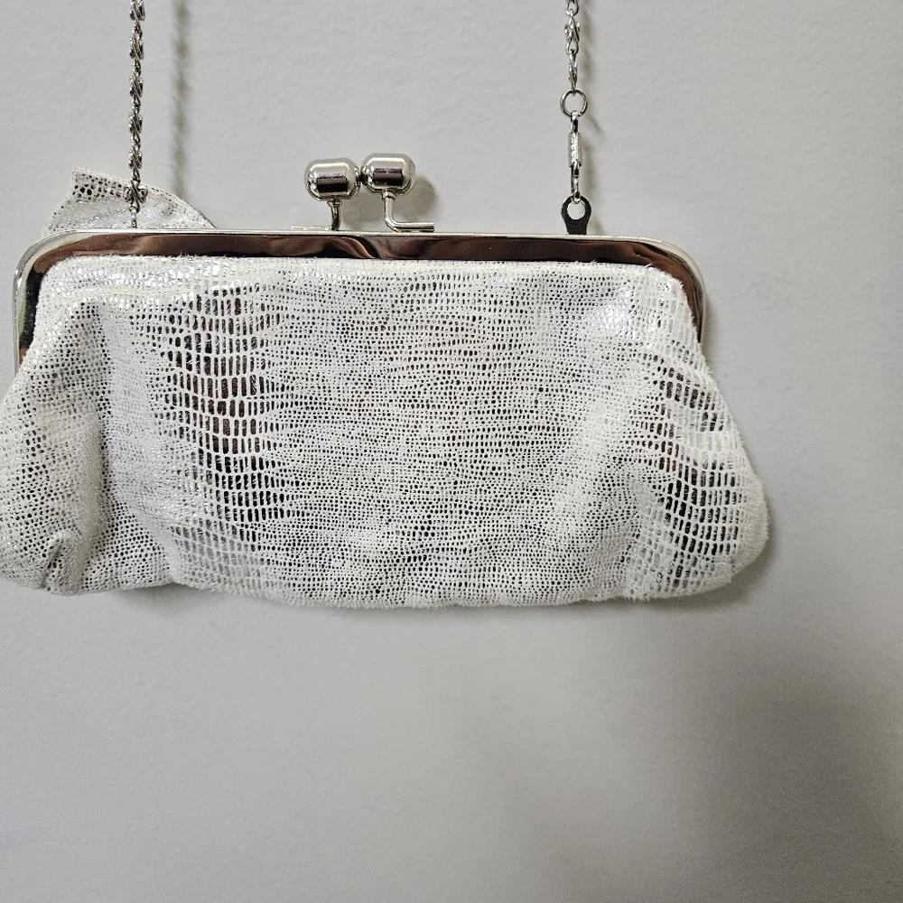 Elegant Silver Clutch Bag - Picture 8 of 13